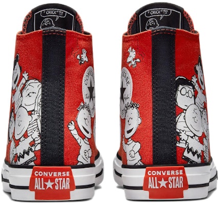 컨버스 척테일러 레드 '스누피' 하이탑 (Converse Chuck Taylor Red 'Snoopy' High-Top) A02573C Purchase 컨버스 척테일러 레드 '스누피' 하이탑 (Converse Chuck Taylor Red 'Snoopy' High-Top) A02573C