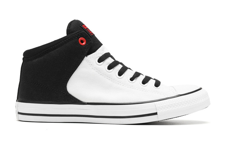 Order Converse Unisex Chuck Taylor All Star Ctas High Street Sepatu Putih/Hitam 164380C