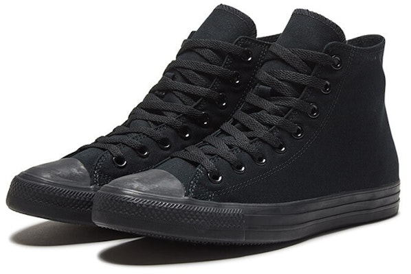 Converse Chuck Taylor All Star Hi 'Triple Black' 1Z588 Lookbook Converse Chuck Taylor All Star Hi 'Triple Black' 1Z588