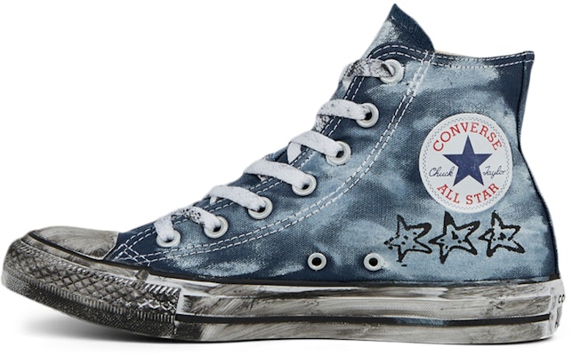 匡威手绘涂鸦Chuck Taylor全明星高帮鞋 167396C Buy 匡威手绘涂鸦Chuck Taylor全明星高帮鞋 167396C