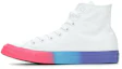 Buy Converse Chuck Taylor All Star 高筒耐磨防滑休閒帆布鞋 彩虹白