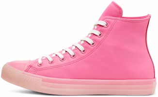 Converse Neon Leather Chuck Taylor All Star High Top 'Neon Pink' 166568C Converse Neon Leather Chuck Taylor All Star High Top 'Neon Pink' 166568C