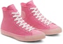 Lookbook Converse Chuck Taylor All Star High Top de Cuero Neón 'Rosa Neón' 166568C