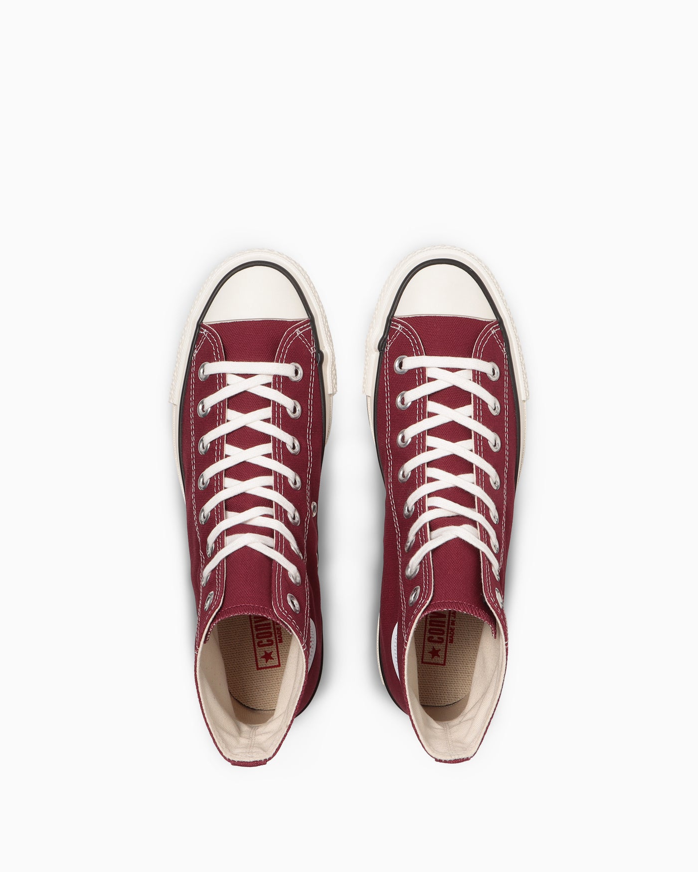 Shop コンバース チャックテイラー オールスター ハイトップ キャンバス バーガンディ 31316710