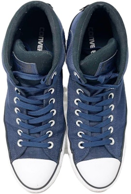 Converse Ctas High Street 耐磨輕便 低筒 帆布鞋 男女同款 藍白 Shop Converse Ctas High Street 耐磨輕便 低筒 帆布鞋 男女同款 藍白