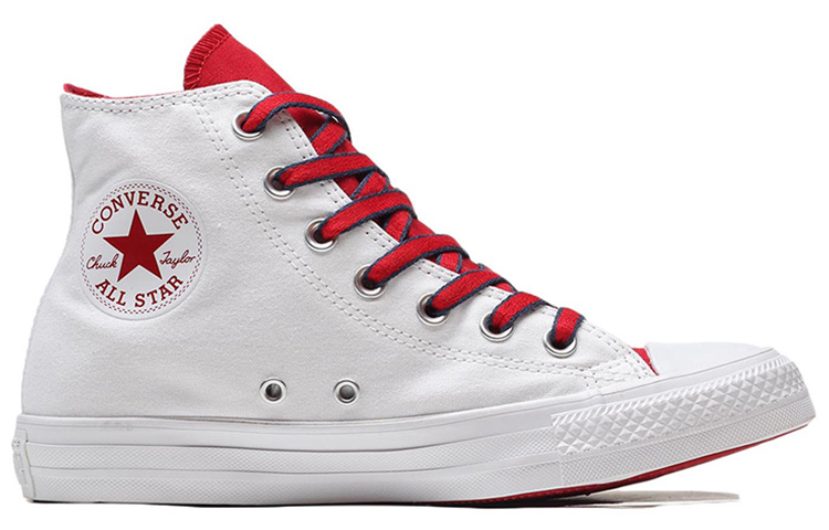 Converse Chuck Taylor All Star Hi 'White Red' 圖 2