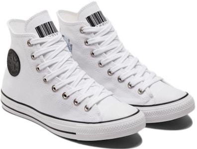 Converse Chuck Taylor All Star 防滑耐磨通風 高筒 帆布鞋 男女同款 白色 Lookbook Converse Chuck Taylor All Star 防滑耐磨通風 高筒 帆布鞋 男女同款 白色