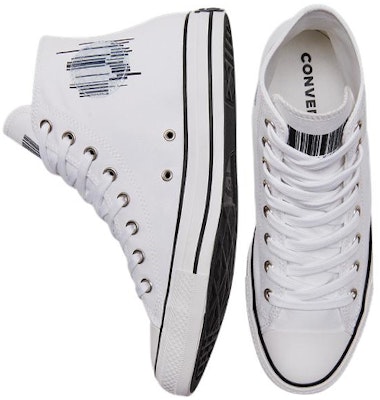 Converse Chuck Taylor All Star 'White Translucent Barcode' A02582C Shop Converse Chuck Taylor All Star 'White Translucent Barcode' A02582C