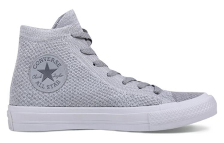 Order Converse Chuck Taylor All Star II Nike Flyknit Gris 'Blanco'. 156735C