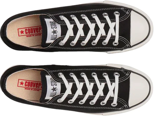 Converse Chuck Taylor All Star J Low 'Dibuat di Jepun - Hitam' 32167431 Order Converse Chuck Taylor All Star J Low 'Dibuat di Jepun - Hitam' 32167431