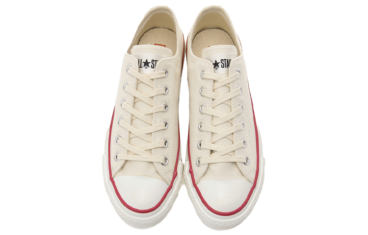Lookbook チャックテイラー オールスター J ロー ナチュラルホワイト (日本製) 32167710