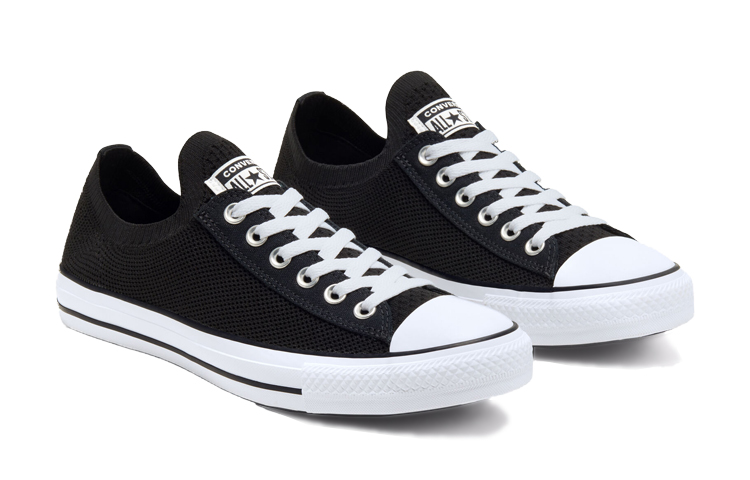 Converse Chuck Taylor All Star Knit Low 'Black' 圖 3