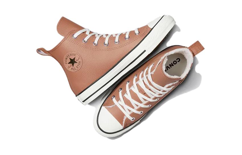 Shop Converse Chuck Taylor All Star Kulit Berbulu Palsu 'Clay Pot' A07958C