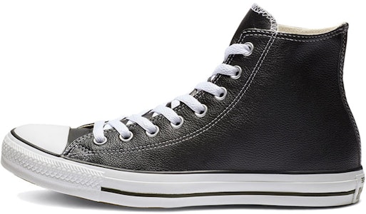 Converse Chuck Taylor All Star Leather Hi 'Hitam' 132170C Buy Converse Chuck Taylor All Star Leather Hi 'Hitam' 132170C