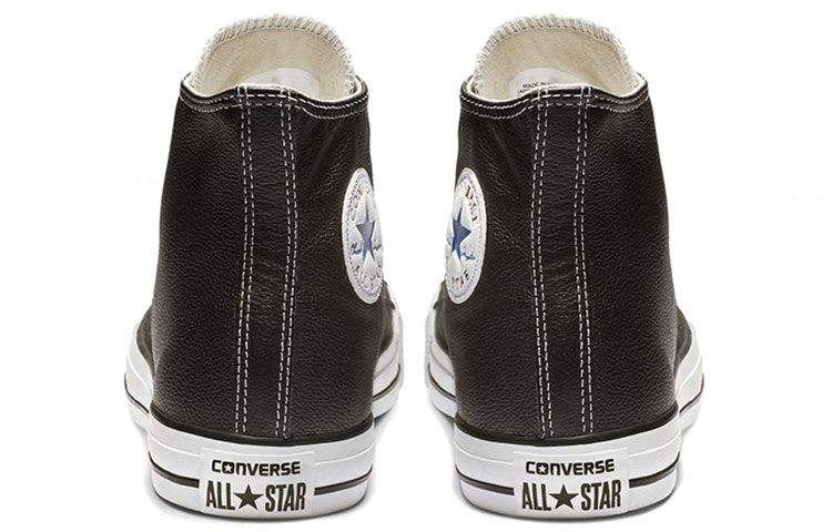 Purchase Converse Chuck Taylor All Star Kulit Hi 'Hitam' 132170C