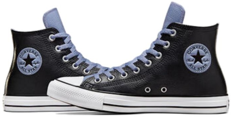 Converse Chuck Taylor All Star Kulit Tinggi 'Black Thunder Daze Blue' A06570C Purchase Converse Chuck Taylor All Star Kulit Tinggi 'Black Thunder Daze Blue' A06570C