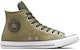 Converse Chuck Taylor All Star Kulit Tinggi 'Mossy Sloth Green' A06571C
