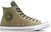 Order Converse Chuck Taylor All Star Kulit Tinggi 'Mossy Sloth Green' A06571C