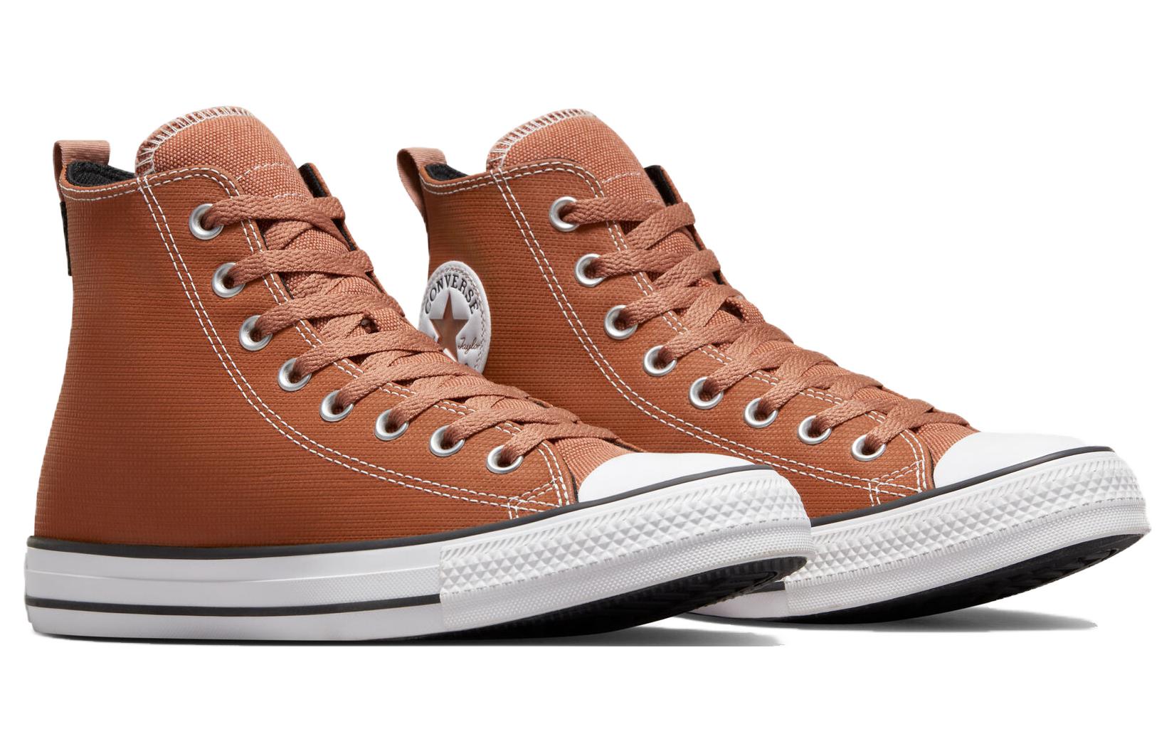Lookbook Converse Chuck Taylor All Star Leather High 'Tawny Owl' Kulit Coklat Tinggi A04595C