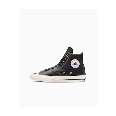 Converse Chuck Taylor All Star Leather High Top Sneakers Black