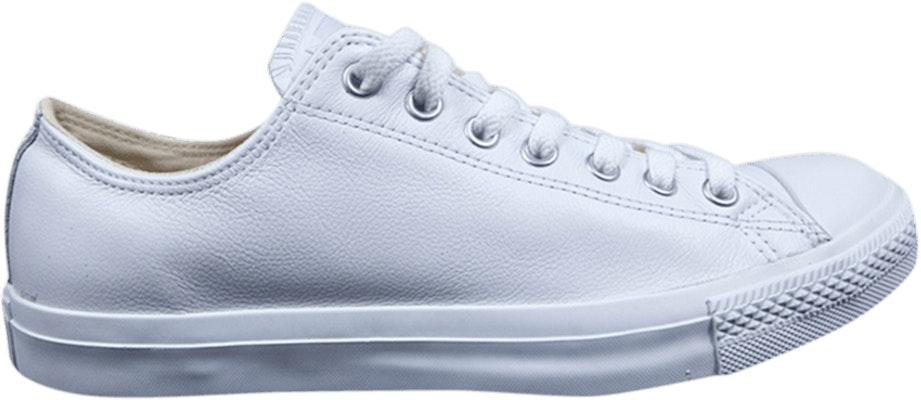 コンバース チャックテイラーオールスター レザーロー 'ホワイトモノクローム' AT866 Buy コンバース チャックテイラーオールスター レザーロー 'ホワイトモノクローム' AT866