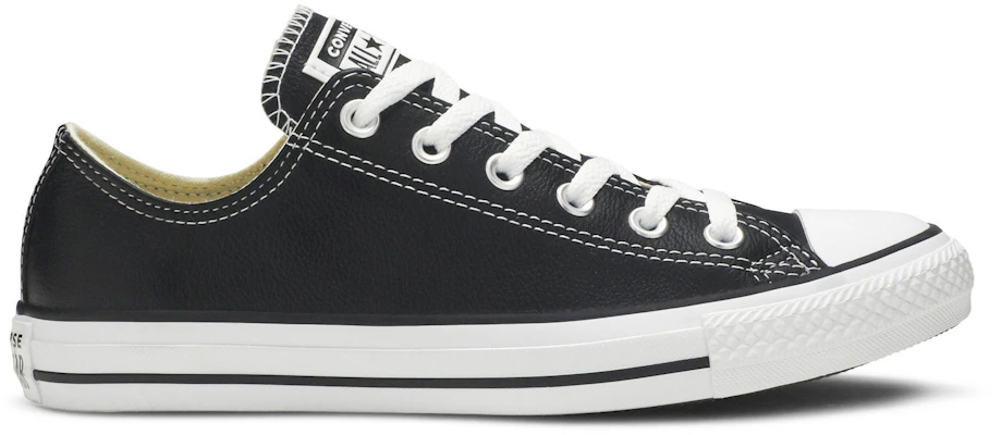 Converse Chuck Taylor All Star Leather Ox 'Hitam' 132174C Buy Converse Chuck Taylor All Star Leather Ox 'Hitam' 132174C