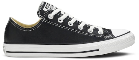 Converse Chuck Taylor All Star Leather Ox 'Black' 132174C Converse Chuck Taylor All Star Leather Ox 'Black' 132174C