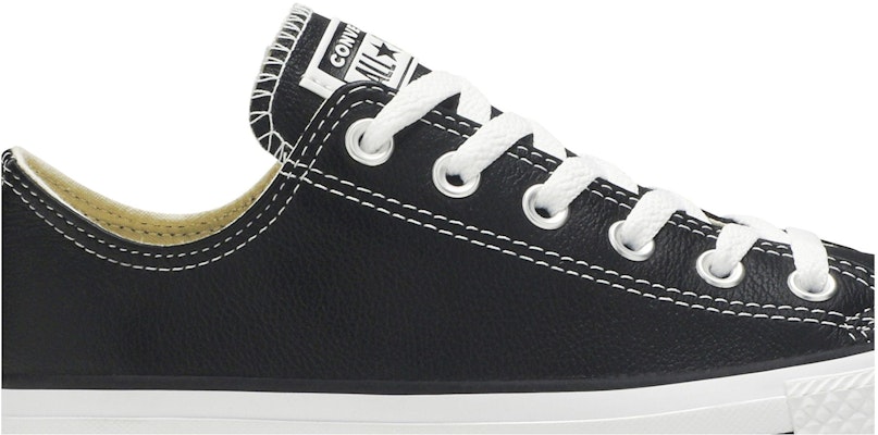 Converse Chuck Taylor All Star Leather Ox 'Hitam' 132174C Shop Converse Chuck Taylor All Star Leather Ox 'Hitam' 132174C