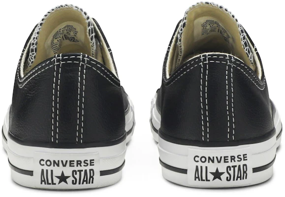 Converse Chuck Taylor All Star Leather Ox 'Hitam' 132174C Cheap Converse Chuck Taylor All Star Leather Ox 'Hitam' 132174C