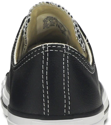 Converse Chuck Taylor All Star Leather Ox 'Hitam' 132174C 1