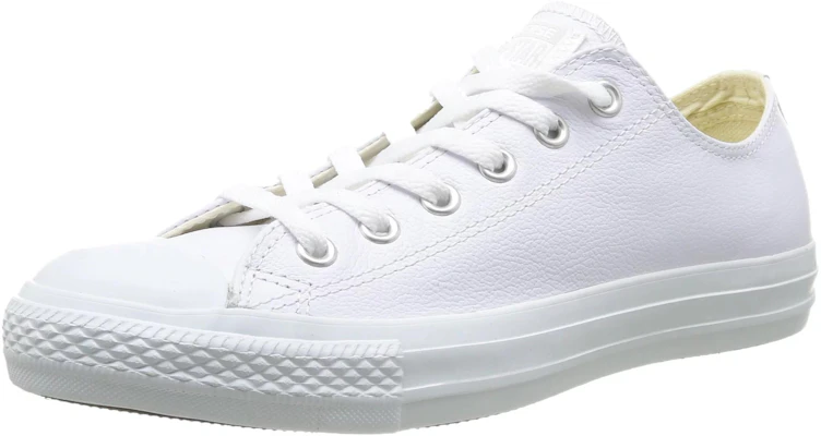 컨버스 척 테일러 올스타 가죽 옥스 '화이트 모노' 1T866 Lookbook 컨버스 척 테일러 올스타 가죽 옥스 '화이트 모노' 1T866