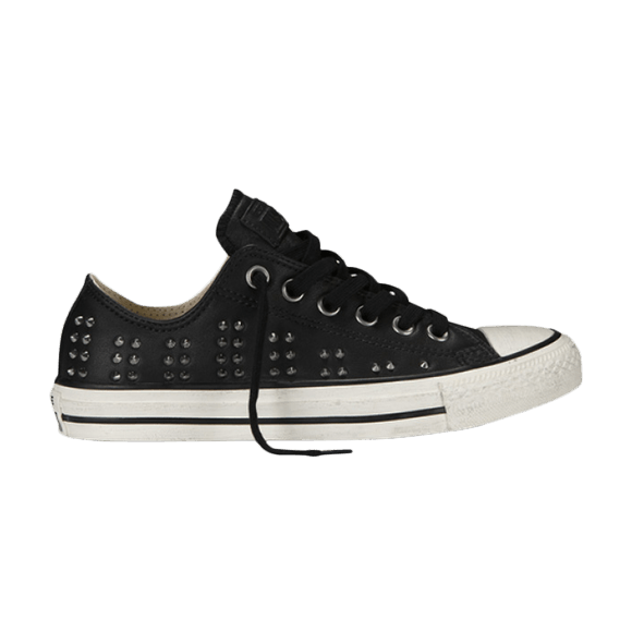 Converse Chuck Taylor All Star Leather Studs Ox 'Black Silver'