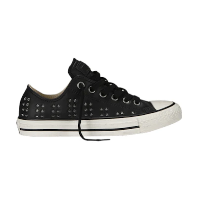 Converse Chuck Taylor All Star Leather Studs Ox 'Black Silver'