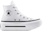 Lookbook Converse Chuck Taylor All Star Lift Double Stack High 'Putih Hitam' A12976C