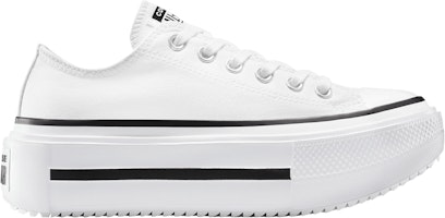 Converse Chuck Taylor All Star Lift Double Stack Low 'White Black' A15491C Converse Chuck Taylor All Star Lift Double Stack Low 'White Black' A15491C