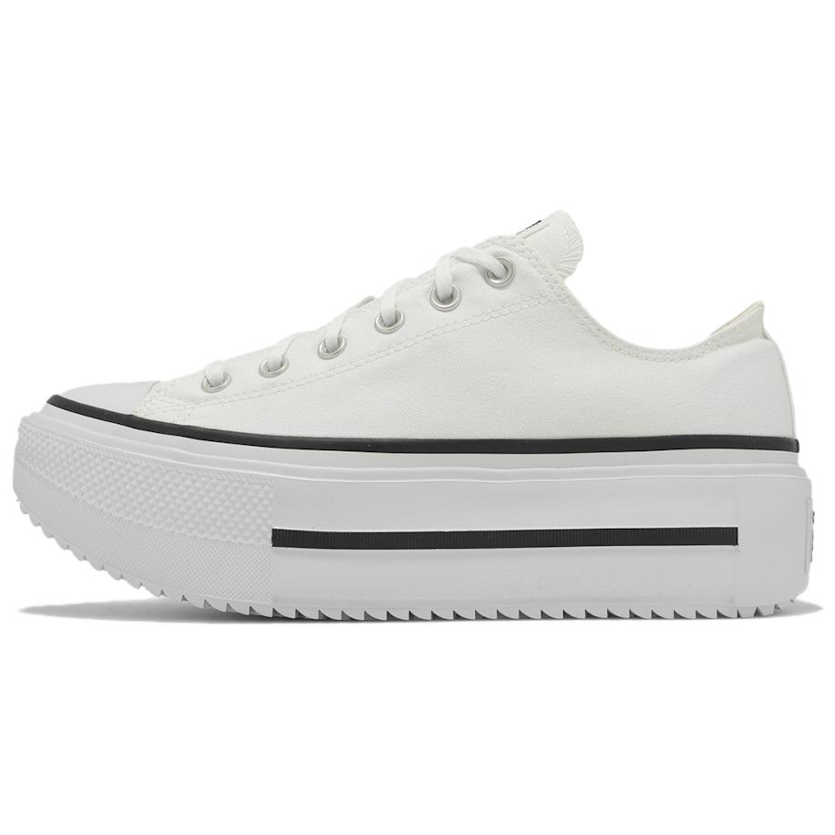 Buy 匡威Chuck Taylor All Star双层厚底低帮'白黑' A15491C
