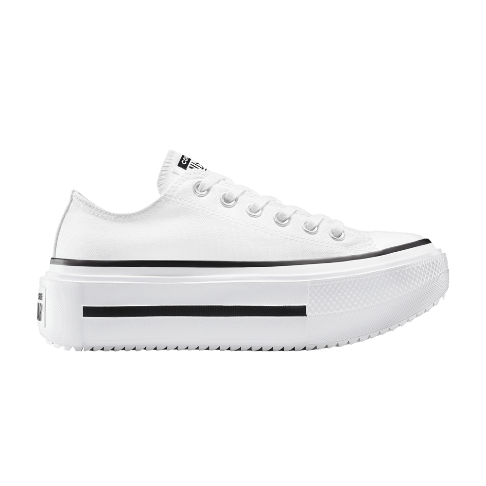 Buy コンバース チャックテイラー オールスター リフト ダブルスタック ロー 'ホワイト ブラック' A15491C