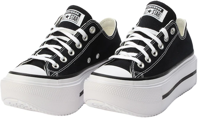 匡威Chuck Taylor All Star厚底双层低帮‘黑白’ A15490C Order 匡威Chuck Taylor All Star厚底双层低帮‘黑白’ A15490C