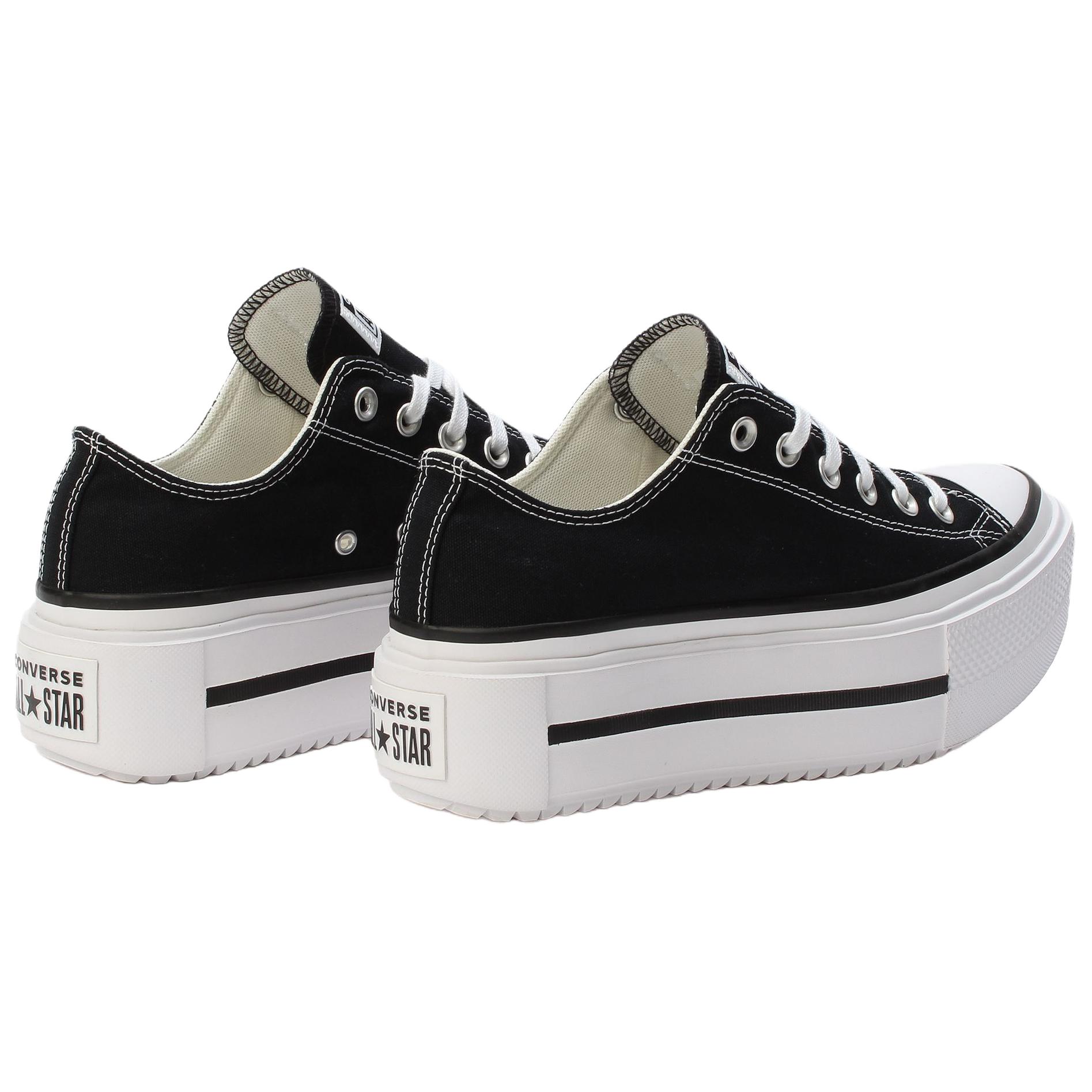 Shop 匡威Chuck Taylor All Star厚底双层低帮‘黑白’ A15490C