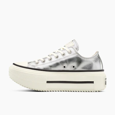匡威Chuck Taylor All Star Lift厚底银色休闲鞋 A16406C Shop 匡威Chuck Taylor All Star Lift厚底银色休闲鞋 A16406C