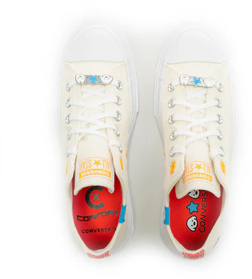 Converse Chuck Taylor All Star Lift Double Stack x Matsui 白色幾何鞋 A22181C Sizing Converse Chuck Taylor All Star Lift Double Stack x Matsui 白色幾何鞋 A22181C