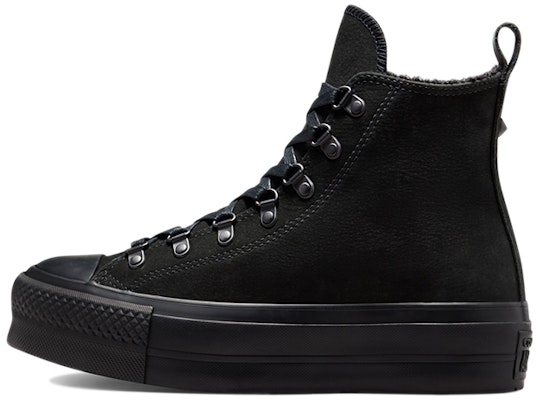 Converse Chuck Taylor All Star Lift High 'Triple Black' 173097C Buy Converse Chuck Taylor All Star Lift High 'Triple Black' 173097C