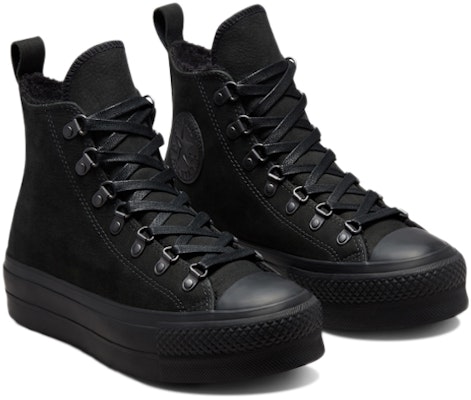 Converse Chuck Taylor All Star Lift High 'Triple Black' 173097C Lookbook Converse Chuck Taylor All Star Lift High 'Triple Black' 173097C