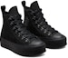 Lookbook Converse Chuck Taylor All Star Lift High 'Triple Black' 173097C