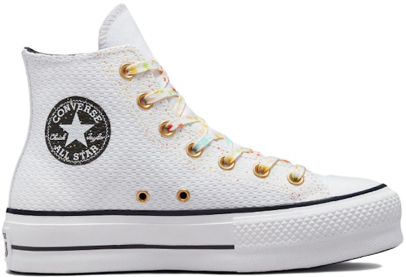 Converse Chuck Taylor All Star Lift Platform High 'Paint Splatter - White' A02561C Order Converse Chuck Taylor All Star Lift Platform High 'Paint Splatter - White' A02561C