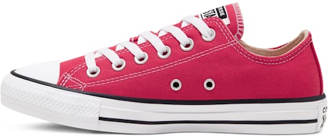 匡威Chuck Taylor All Star 潮流復古 低筒休閒帆布鞋 男女同款 玫紅色 Buy 匡威Chuck Taylor All Star 潮流復古 低筒休閒帆布鞋 男女同款 玫紅色