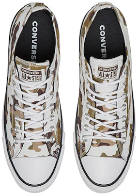 Converse Chuck Taylor All Star 全版迷彩低筒帆布鞋 雪地迷彩 男女款 Shop Converse Chuck Taylor All Star 全版迷彩低筒帆布鞋 雪地迷彩 男女款