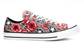 Converse Chuck Taylor All Star Low 'Allover Mix Logo Play' Lelaki Wanita 166986F Order Converse Chuck Taylor All Star Low 'Allover Mix Logo Play' Lelaki Wanita 166986F