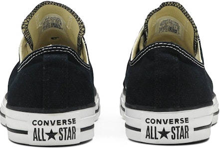 匡威Chuck Taylor全星低帮‘黑色’运动鞋 M9166 Details for 匡威Chuck Taylor全星低帮‘黑色’运动鞋 M9166