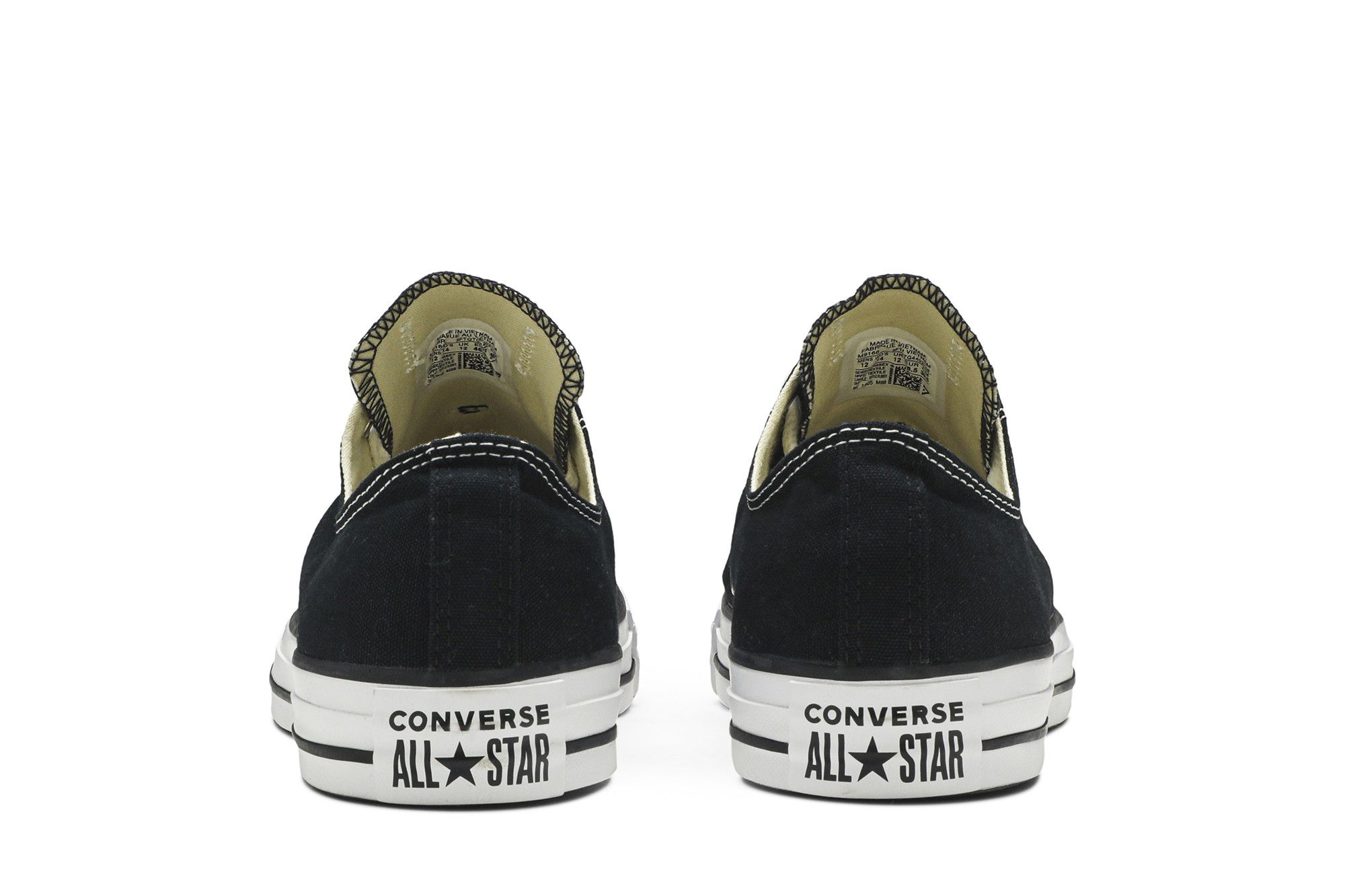 Sizing コンバース チャックテイラー オールスター ロー 'ブラック' M9166